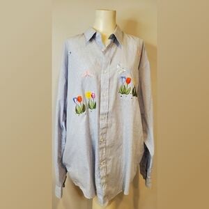 Vintage Lysa Jane Gingham Print Blouse